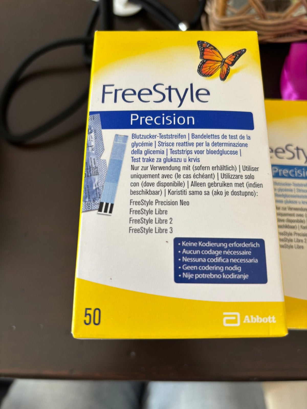 FreeStyle Precision teststrips, Ophalen of Verzenden, Zo goed als nieuw