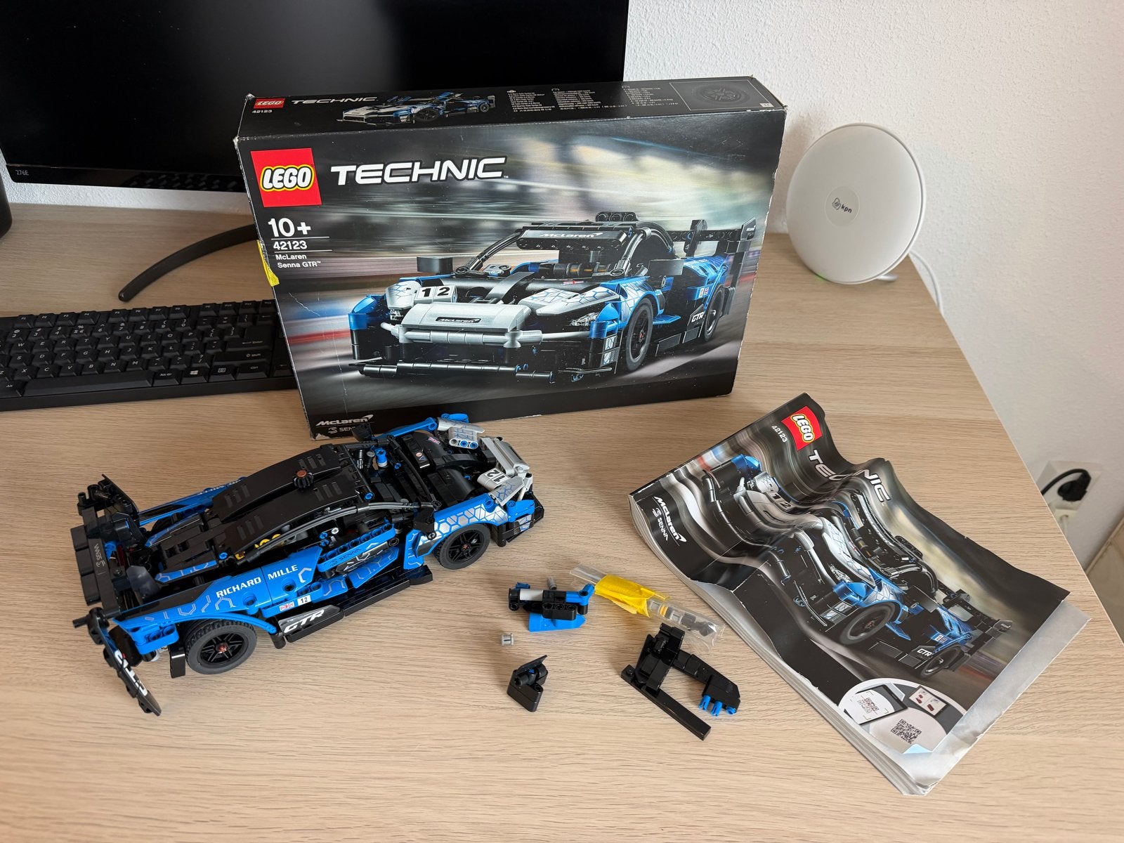 LEGO Technic McLaren Senna GTR 42123 - Zo goed als nieuw, Ophalen of Verzenden, Zo goed als nieuw, Overige merken