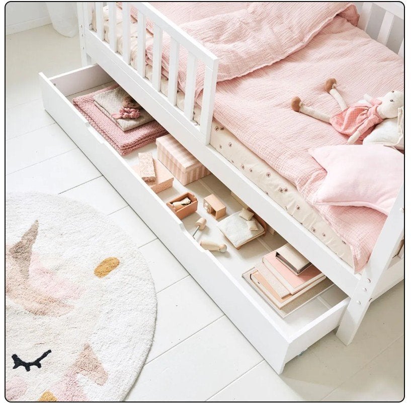 Petite Amélie Onderschuiflade Maison 16080 – Wit, Ophalen, Nieuw, 160 tot 180 cm, 70 tot 85 cm