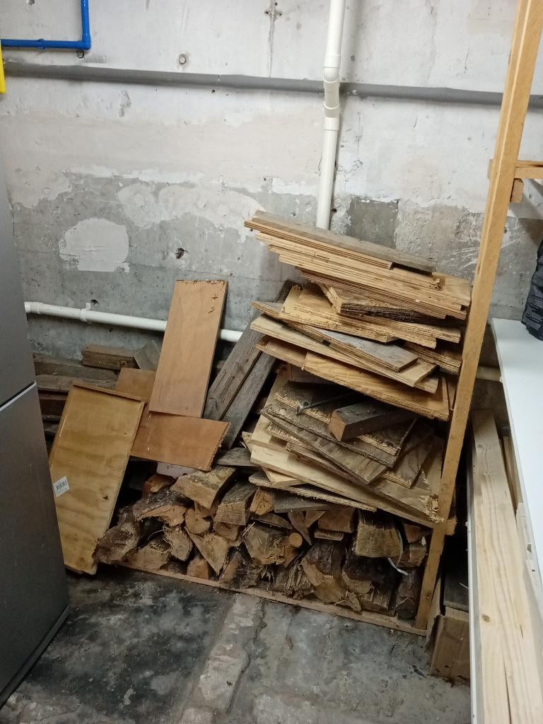 Gratis hout, Ophalen, Gebruikt, 25 tot 50 mm, Pallet