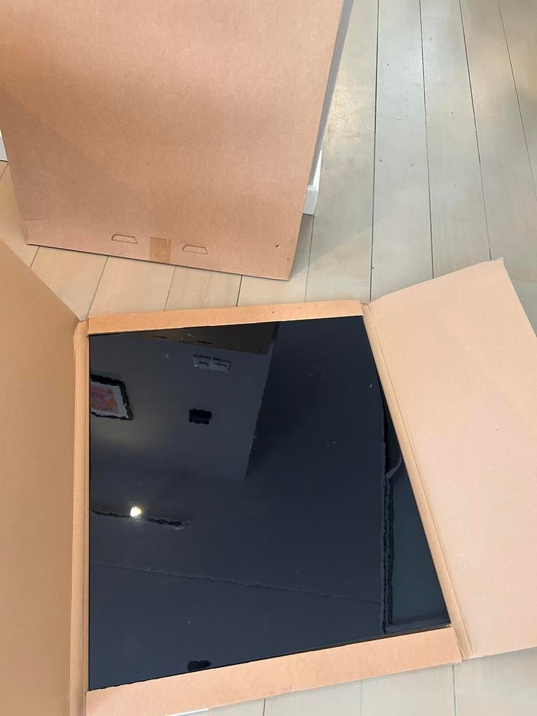 Hedeviken deuren Ikea 60x64 zwart hoogglans 4 stuks, Ophalen, Overige typen, 50 tot 100 cm, Zo goed als nieuw