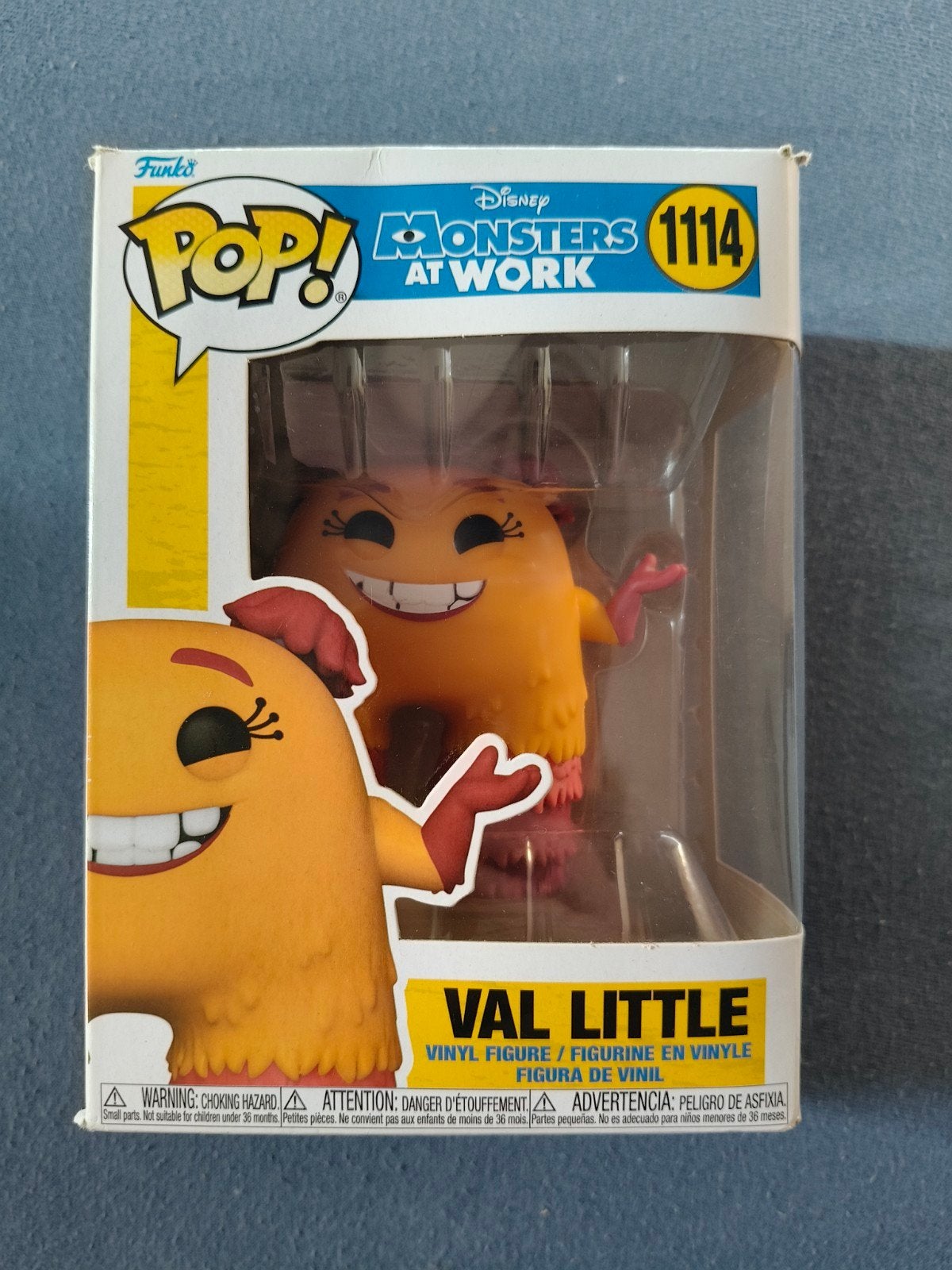 Funko Pop! Disney Monsters at Work Val Little 1114, Ophalen, Gebruikt