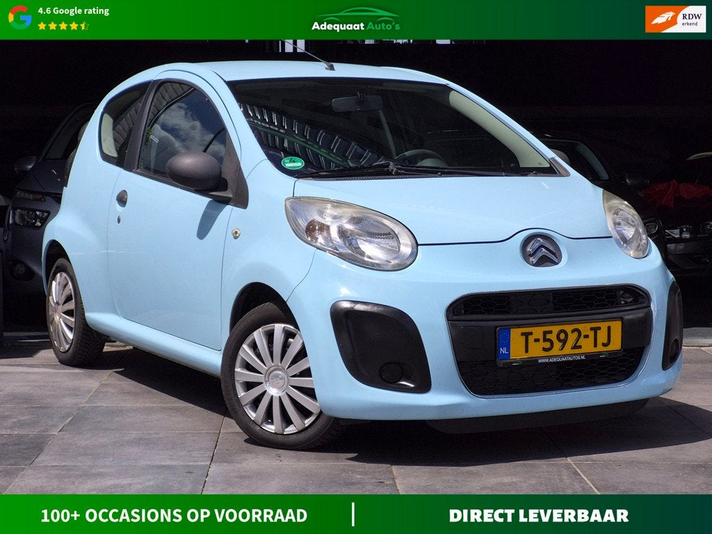 Citroen C1 1.0 Attraction|Carplay|Airco|Bluetooth|APK, Voorwielaandrijving, Euro 5, Stof, Gebruikt