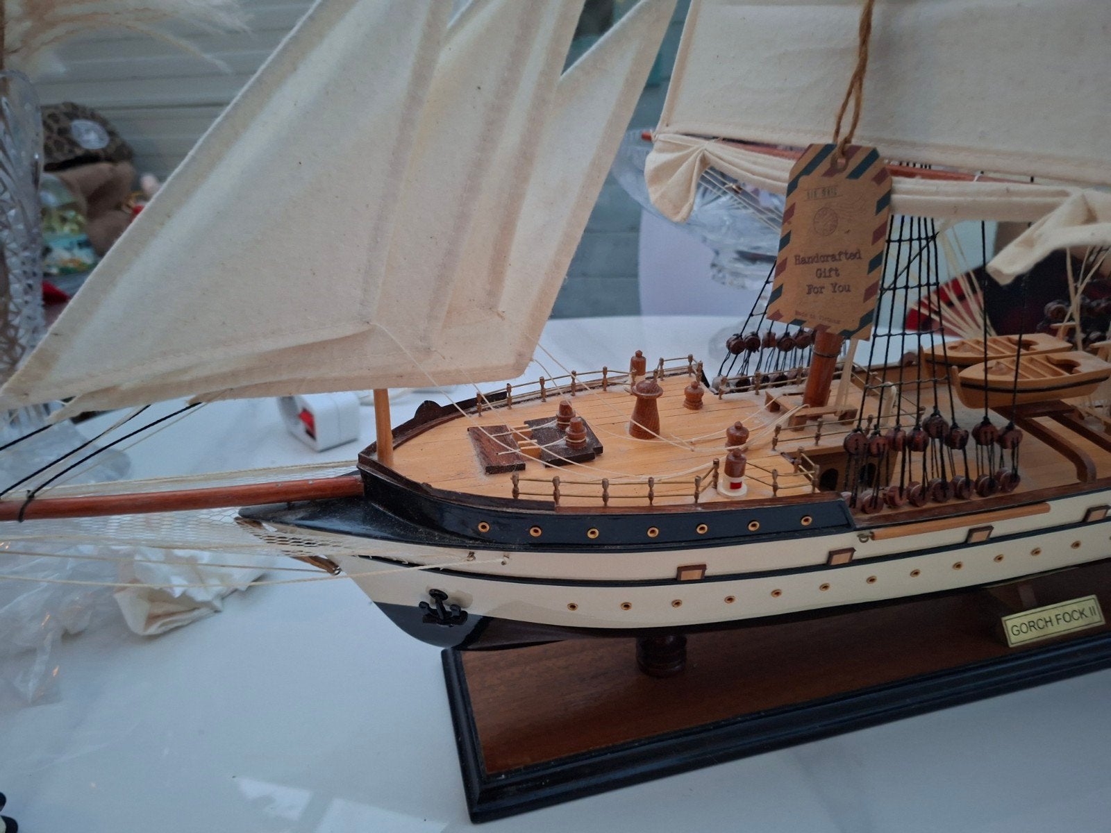 gorch fock 11 schip, Ophalen, Zo goed als nieuw
