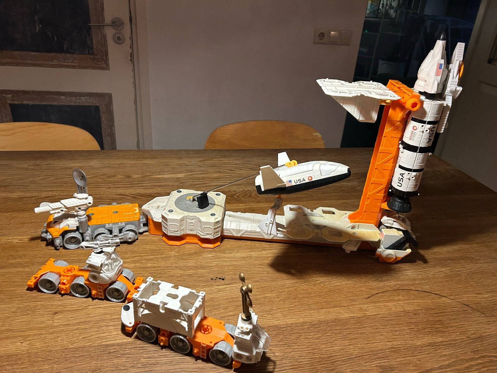 Vintage Mattel Orbiting Laboratory Space Shuttle Speelset, Ophalen of Verzenden, Gebruikt, Jongen of Meisje