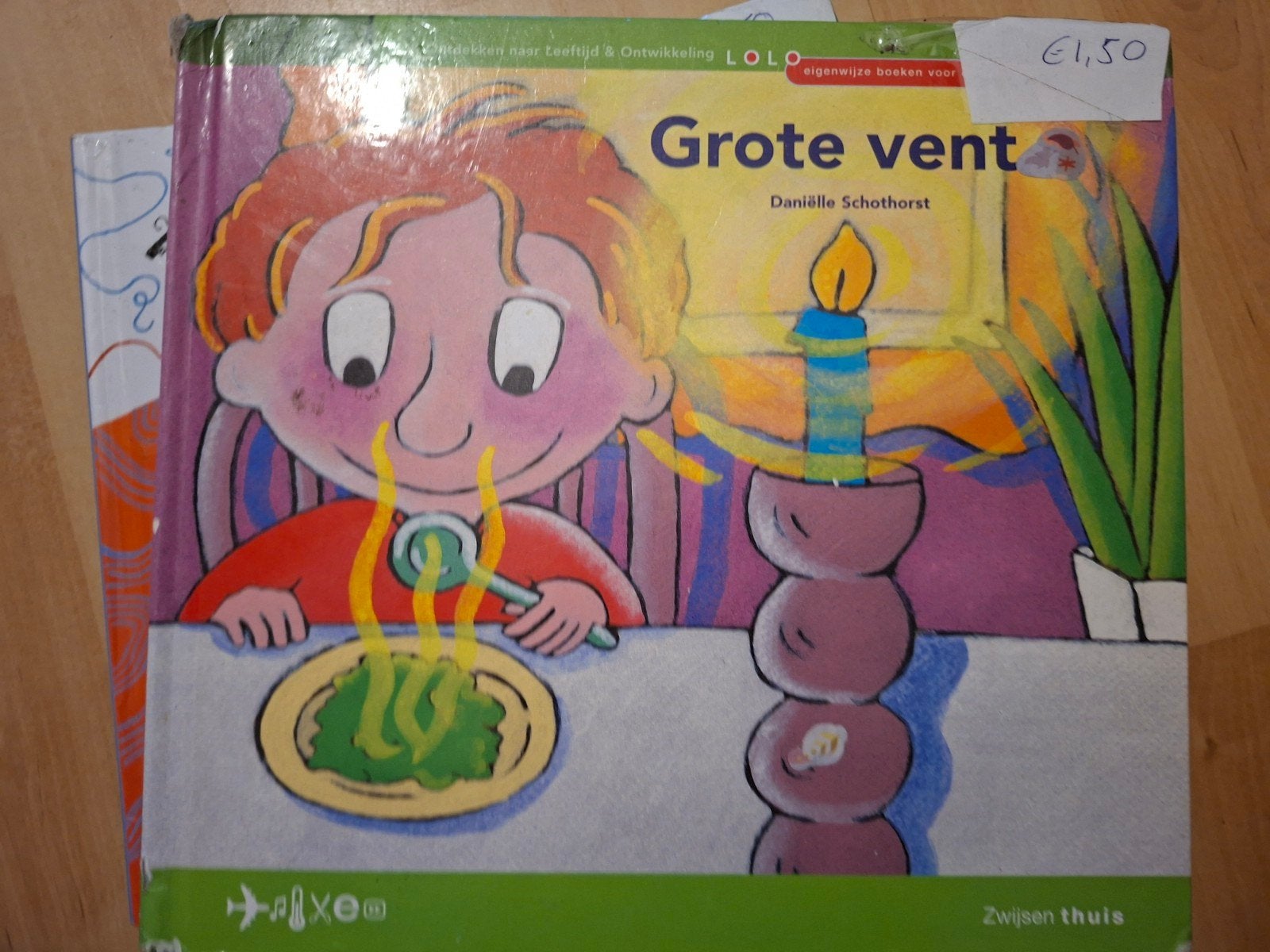Grote vent - Daniëlle Schothorst - Kinderboek, Ophalen, Gelezen, Daniëlle Schothorst, 3 tot 4 jaar