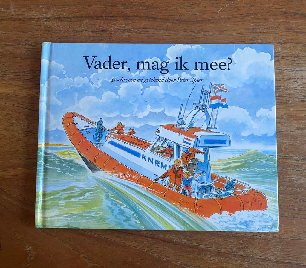 Vader, mag ik mee? - Peter Spier - Kinderboekenweek 1992, Ophalen of Verzenden, Zo goed als nieuw, Non-fictie