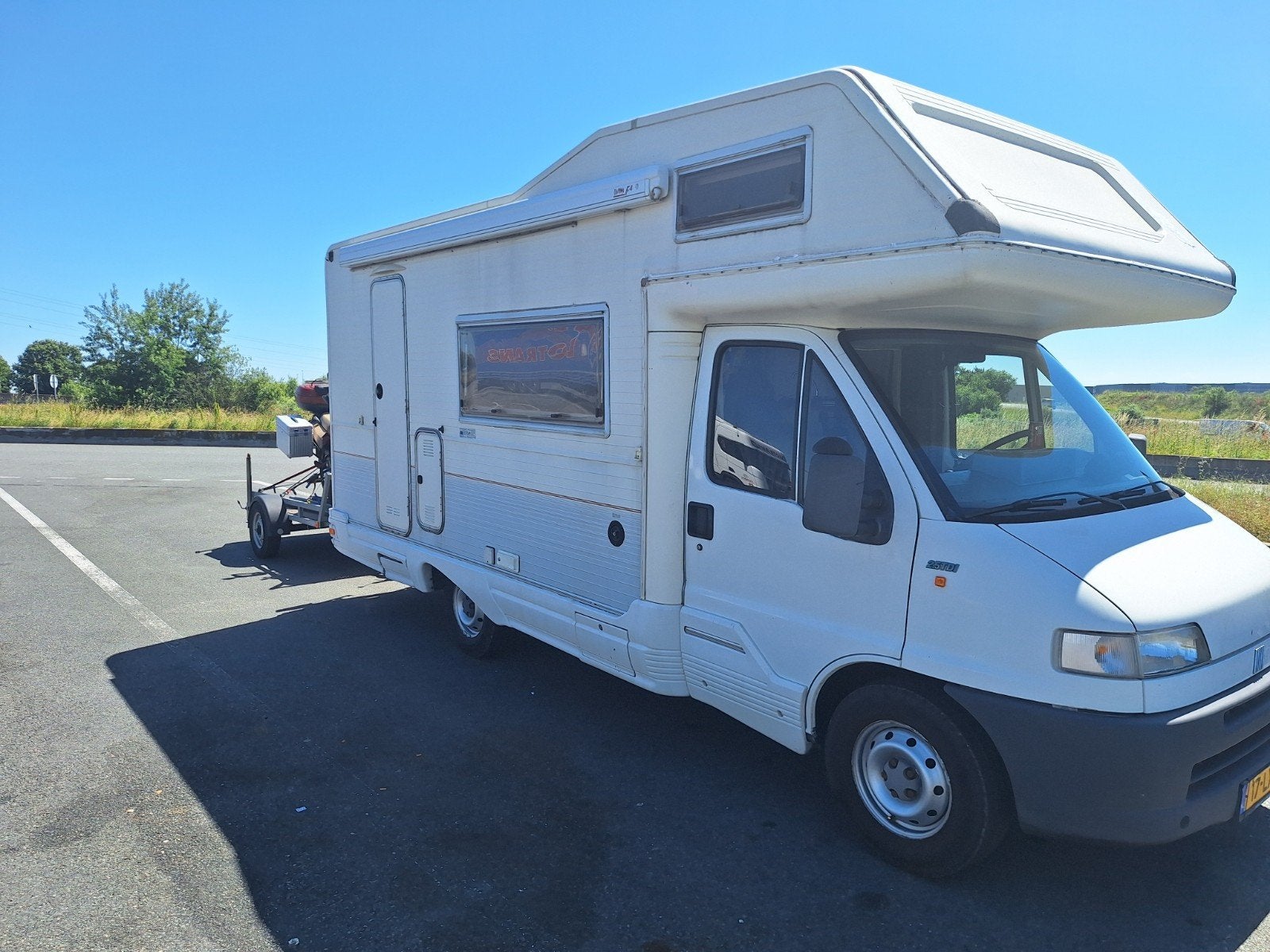 Fiat Ducato 2.5 TD Alkoof camper 1996 / 5 slaapplaatsen, Bedrijf, Half-integraal