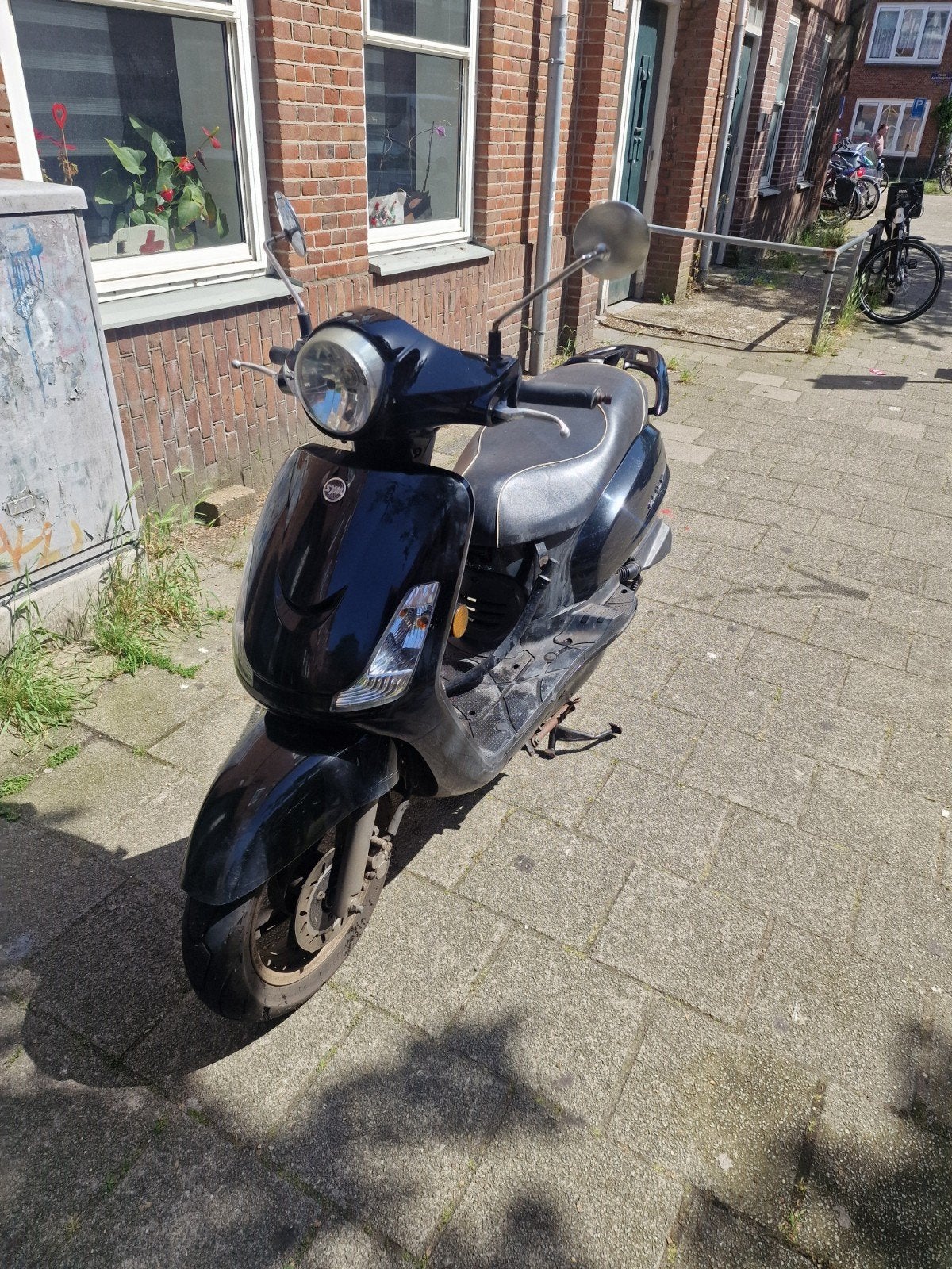 SYM Fiddle 2 geel kenteken, Fietsen en Brommers, Scooters | SYM, Gebruikt, Fiddle, Benzine, Ophalen