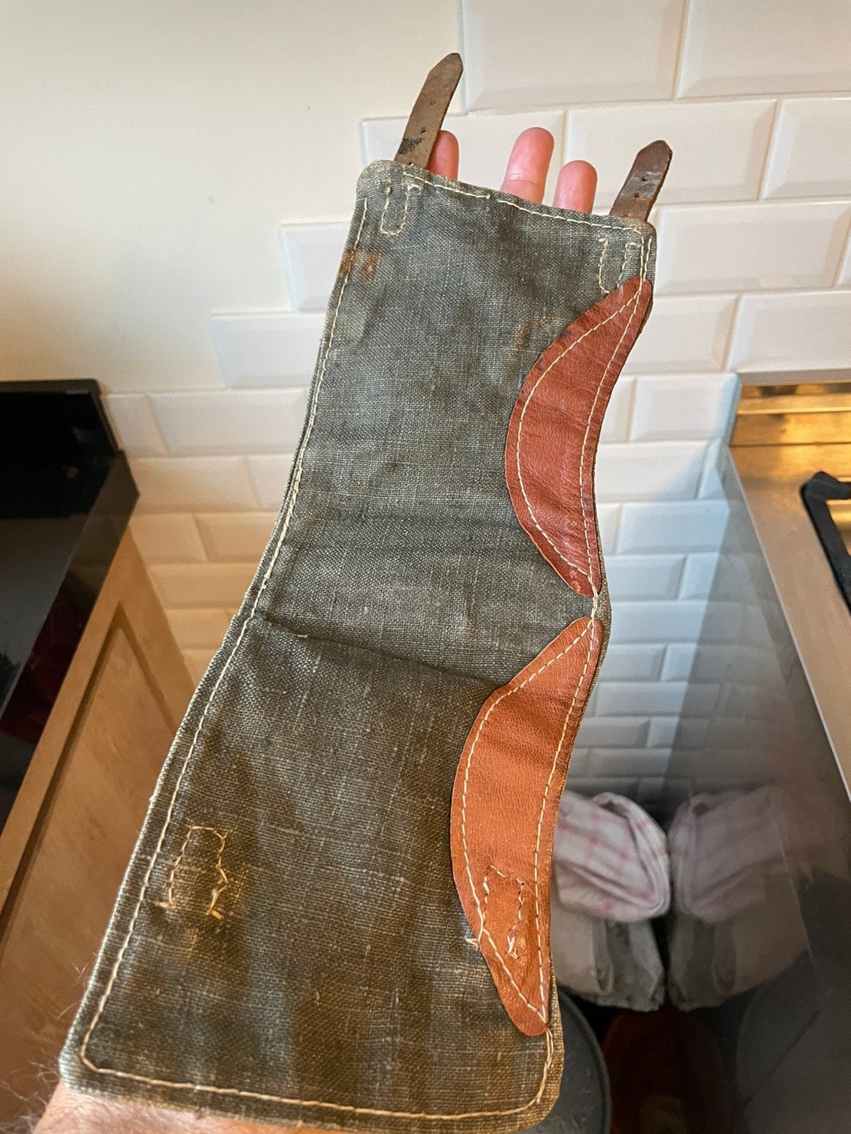1 Wehrmacht beenkap, Verzamelen, Ophalen of Verzenden, Duitsland