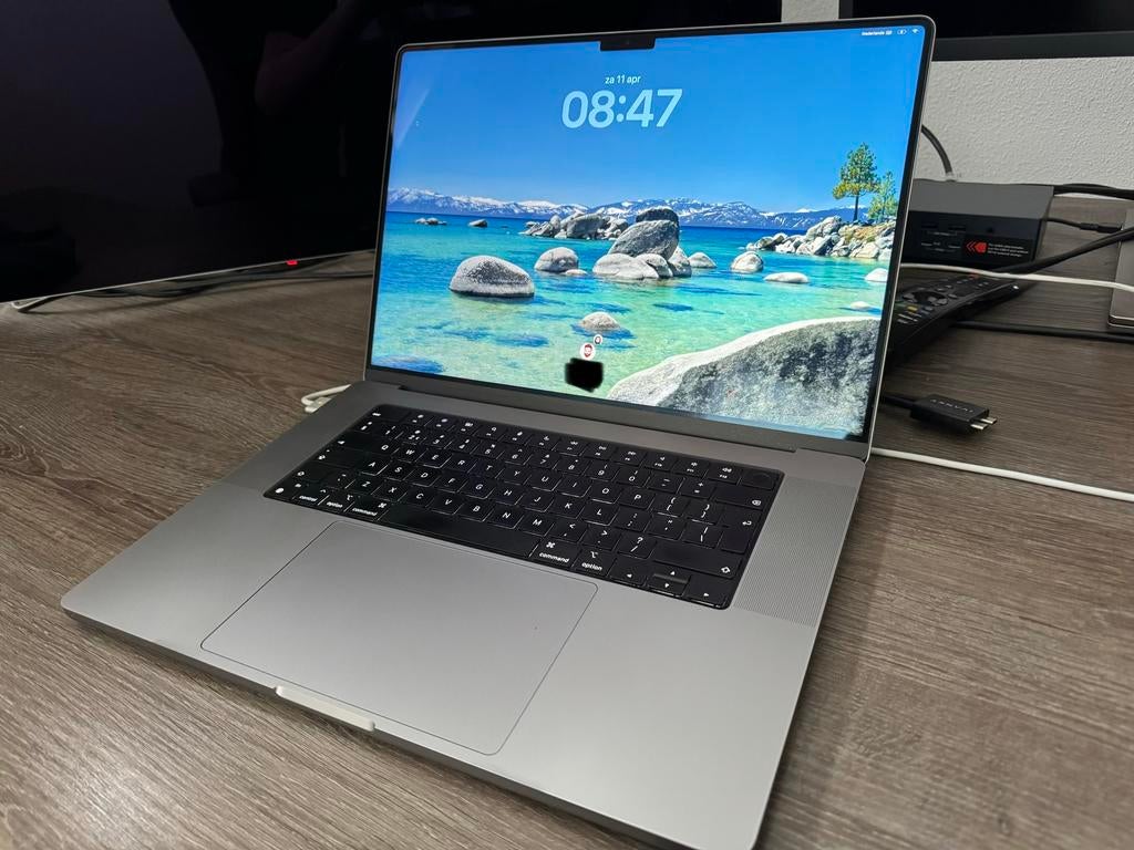 Apple MacBook Pro 2021 16" M1 Pro 10 / 16 Core, 16GB, 1TB, Computers en Software, Apple Macbooks, MacBook Pro, 1 TB of meer, Qwerty
