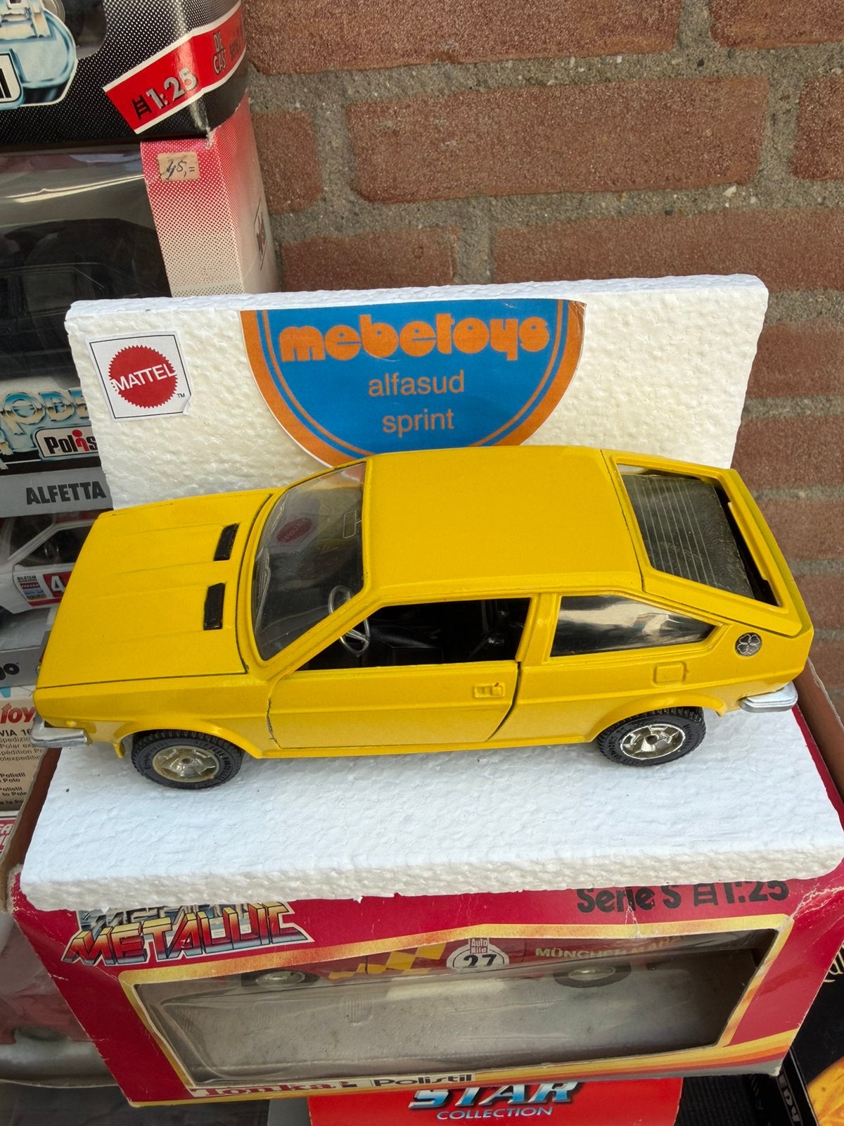 1:25 Mebetoys Alfa Romeo Alfasud sprint **extreem zeldzaam**, Ophalen of Verzenden, Zo goed als nieuw, Overige merken