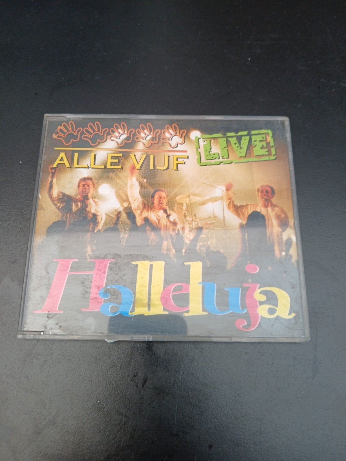 Alle Vijf - Halleluja Live CD Single, Gebruikt, Single, Inclusief doosje, Schlager