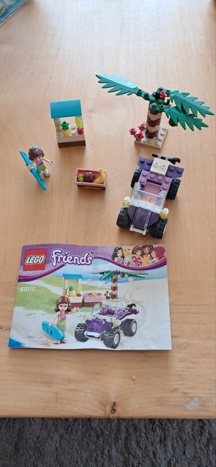 LEGO Friends 41010 Olivia's Strandbuggy met palmboom, Ophalen of Verzenden, Zo goed als nieuw