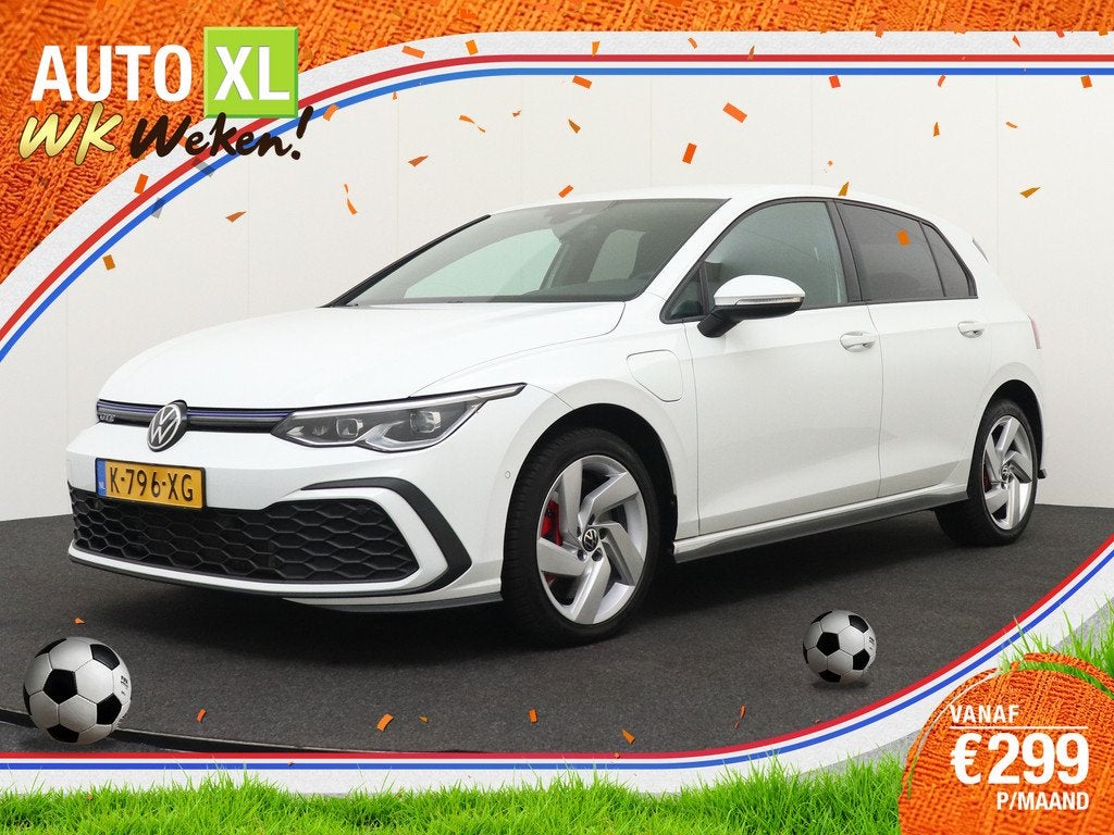 Volkswagen Golf 1.4 245 PK eHybrid GTE Carplay Adapt. Cruise, Auto's, Volkswagen, Gebruikt, 4 cilinders, Alcantara, Wit