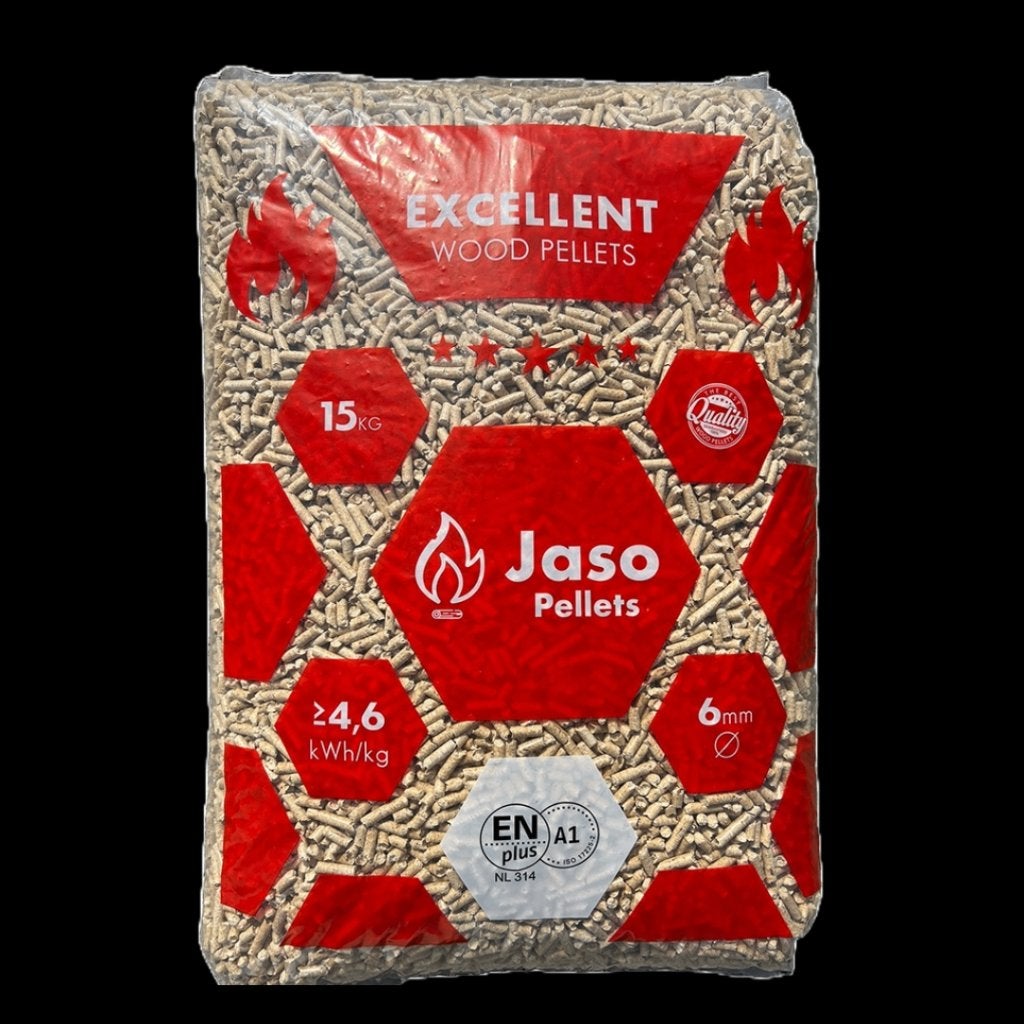 Jaso houtpellets | ENplus A1 | V.A. €305,- incl. bezorging, Minder dan 3 m³, Ophalen of Verzenden, Overige houtsoorten, Blokken