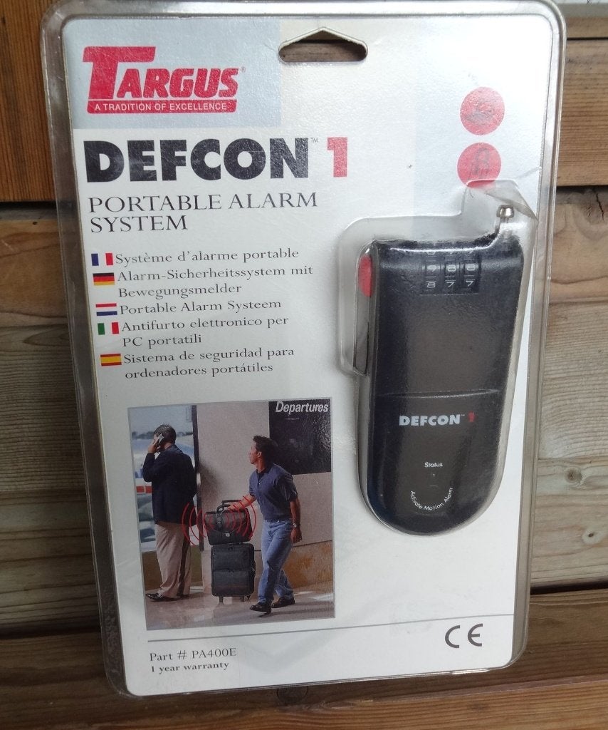 alarmsysteem voor tas of laptop DEFCON 1 van Target, Ophalen of Verzenden, Compleet systeem