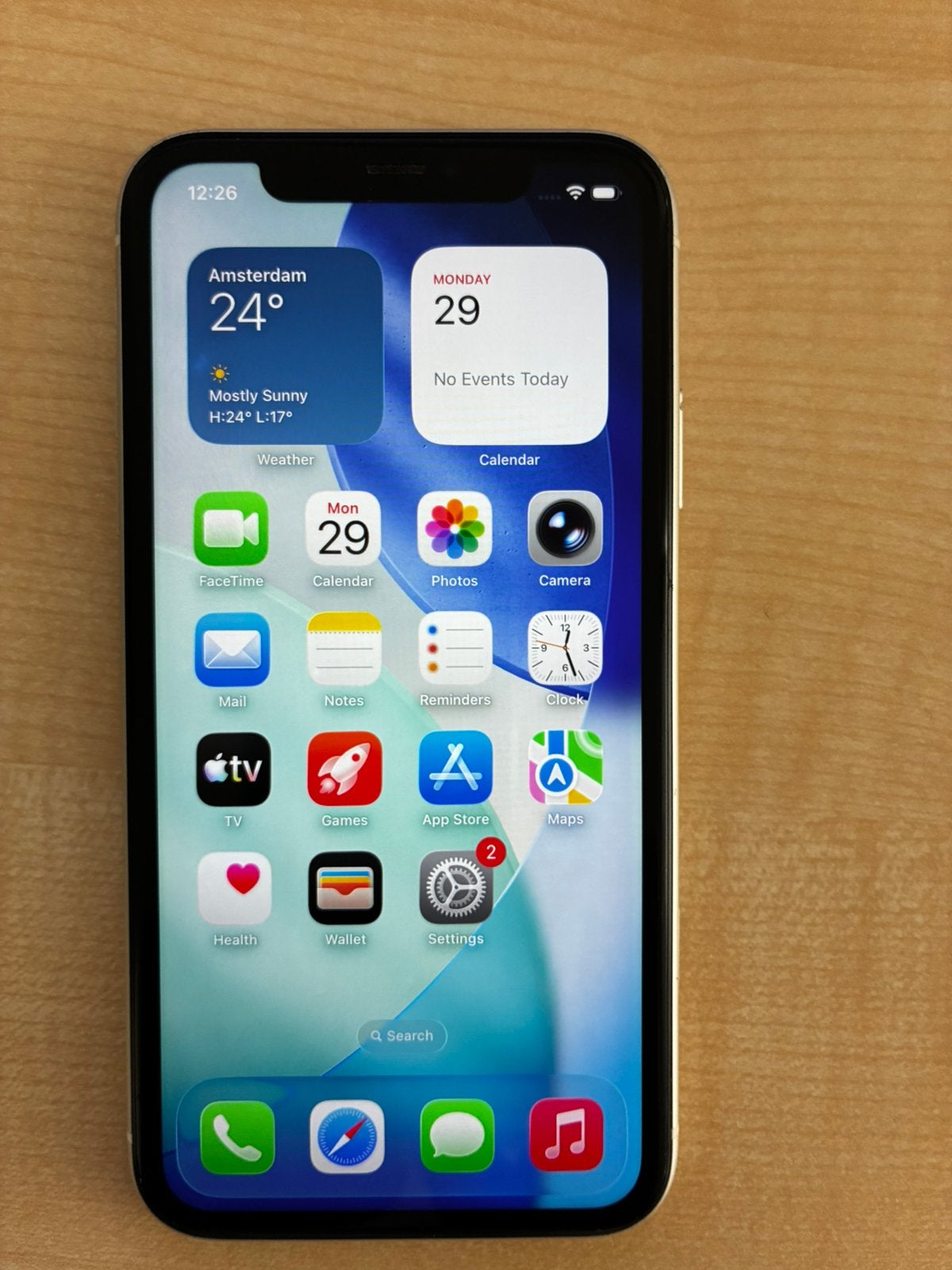 iPhone 11 128GB, 128 GB, Wit, Zo goed als nieuw, IPhone 11