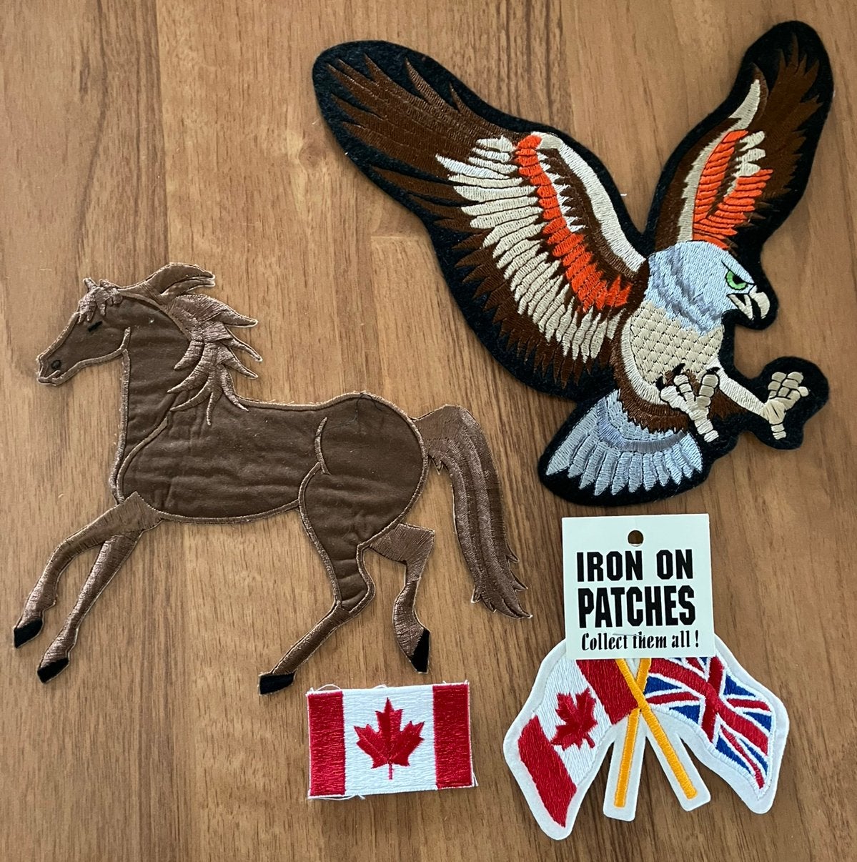 Kleding - patches - Canada - Eagle, Ophalen of Verzenden, Nieuw, Applicatie