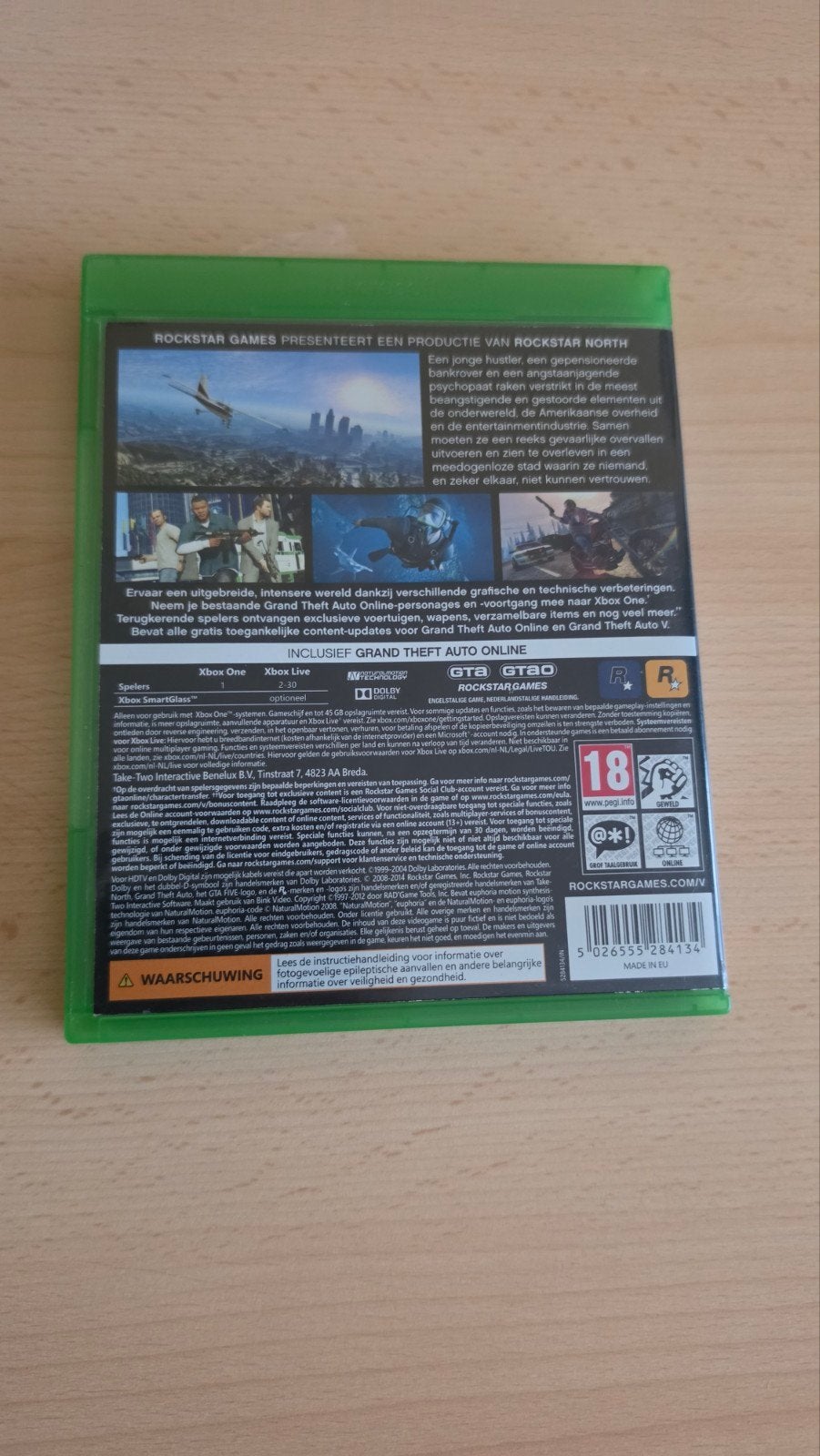 Grand Theft Auto V (GTA 5) Xbox One, Spelcomputers en Games, Avontuur en Actie, Online, Vanaf 18 jaar, Ophalen of Verzenden