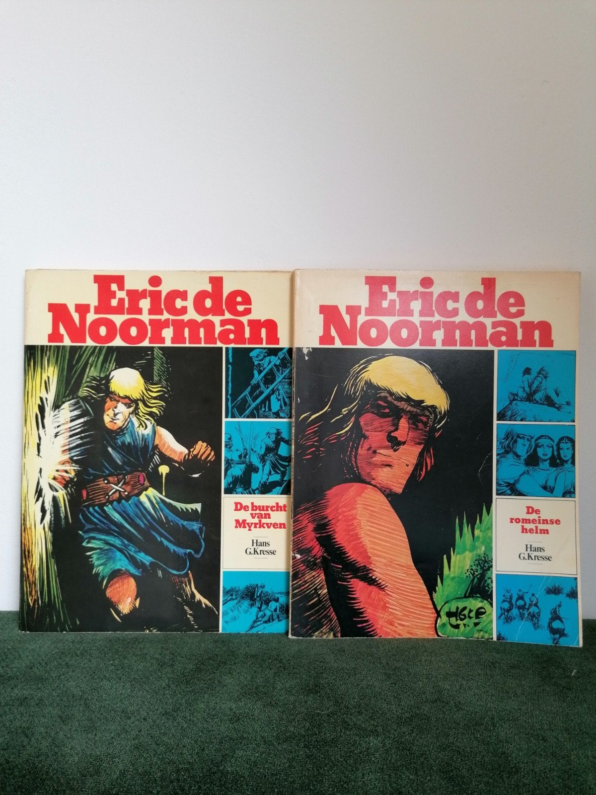 Eric de Noorman - Hans Kresse, twee titels, Gelezen, Ophalen of Verzenden, Hans Kresse, Meerdere stripboeken