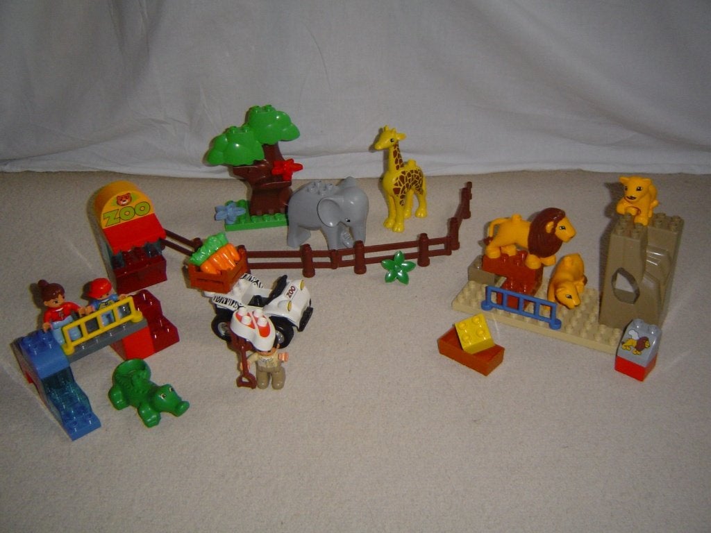 duplo set 5634 Voeren in de dierentuin, Gebruikt, Ophalen of Verzenden, Duplo, Complete set