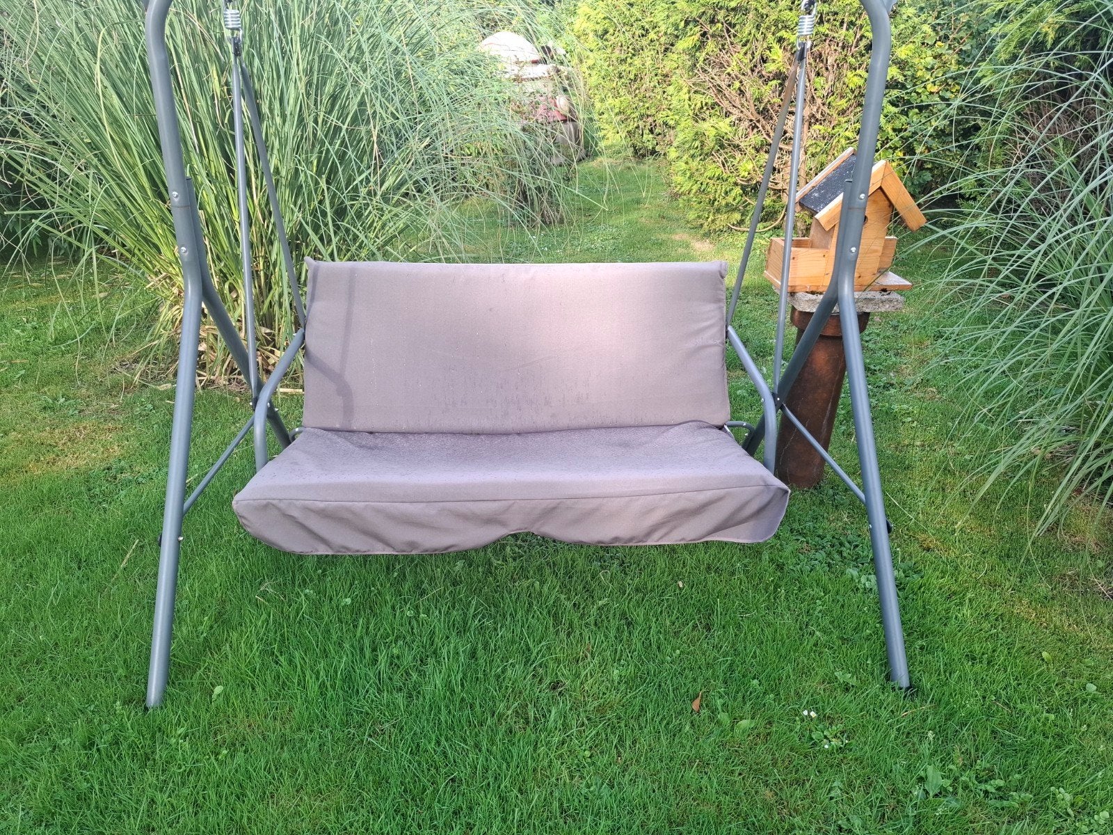 schommelbank en een hangmat, Tuin en Terras, Ophalen, Gebruikt, Schommelbank