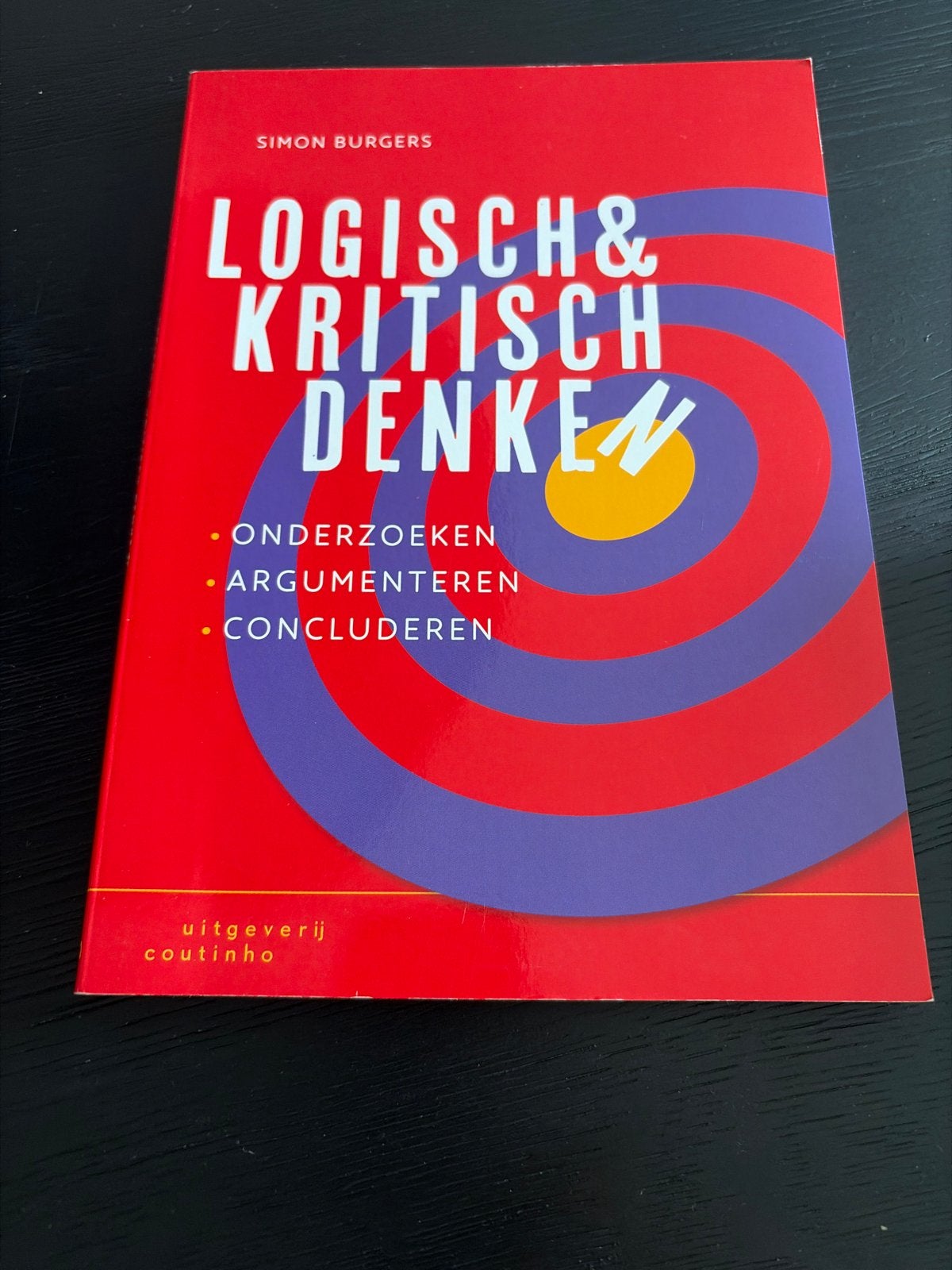 Logisch & Kritisch Denken - Simon Burgers, Ophalen of Verzenden, Gamma, Zo goed als nieuw, HBO