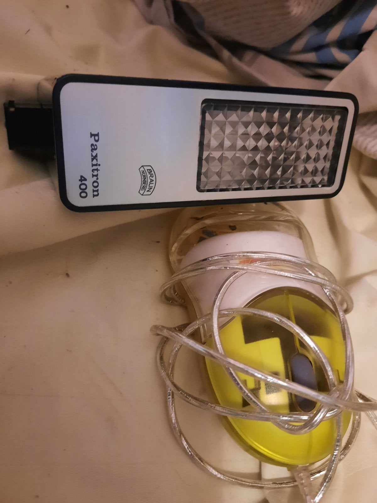 Braun Paxitron 400 Flitser, Audio, Tv en Foto, Ophalen, Gebruikt, Voor analoge fotografie, Externe flitser