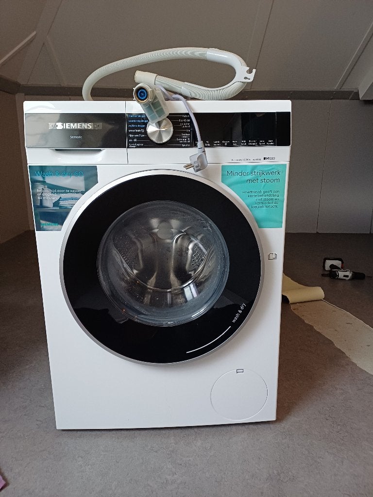Siemens isensoric iq500, Witgoed en Apparatuur, Wasmachines, Ophalen, 1200 tot 1600 toeren, 8 tot 10 kg, Zo goed als nieuw