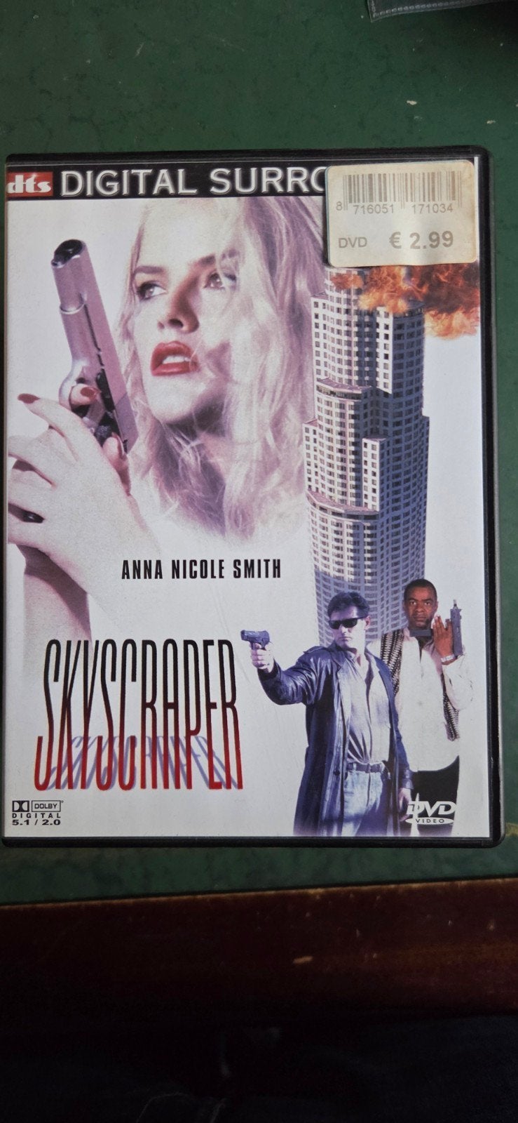 Skyscraper (DVD) - Actiethriller met Anna Nicole Smith, Vanaf 16 jaar, Nederlands, Actiethriller, Ophalen of Verzenden
