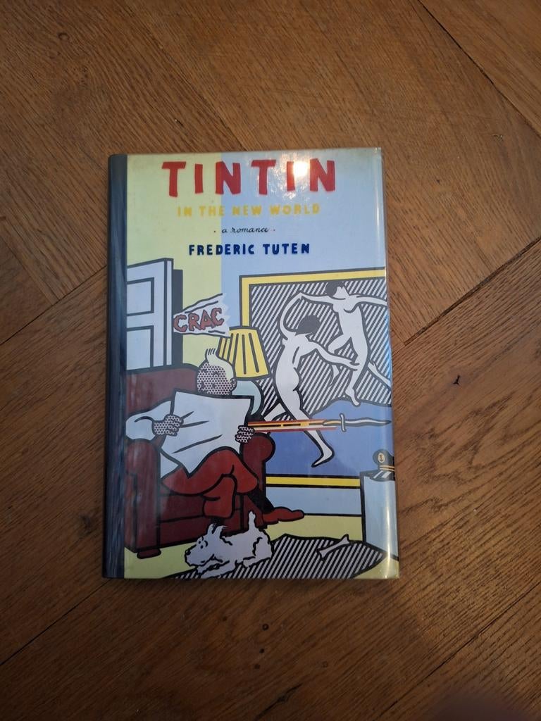 Tintin in the New World - Frederic Tuten (roman over Kuifje), Ophalen of Verzenden