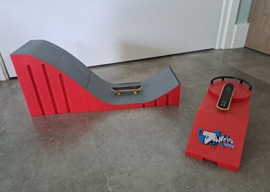 vinger skateboard,stuntbaan vingerskateboard, Ophalen of Verzenden, Gebruikt, Jongen of Meisje
