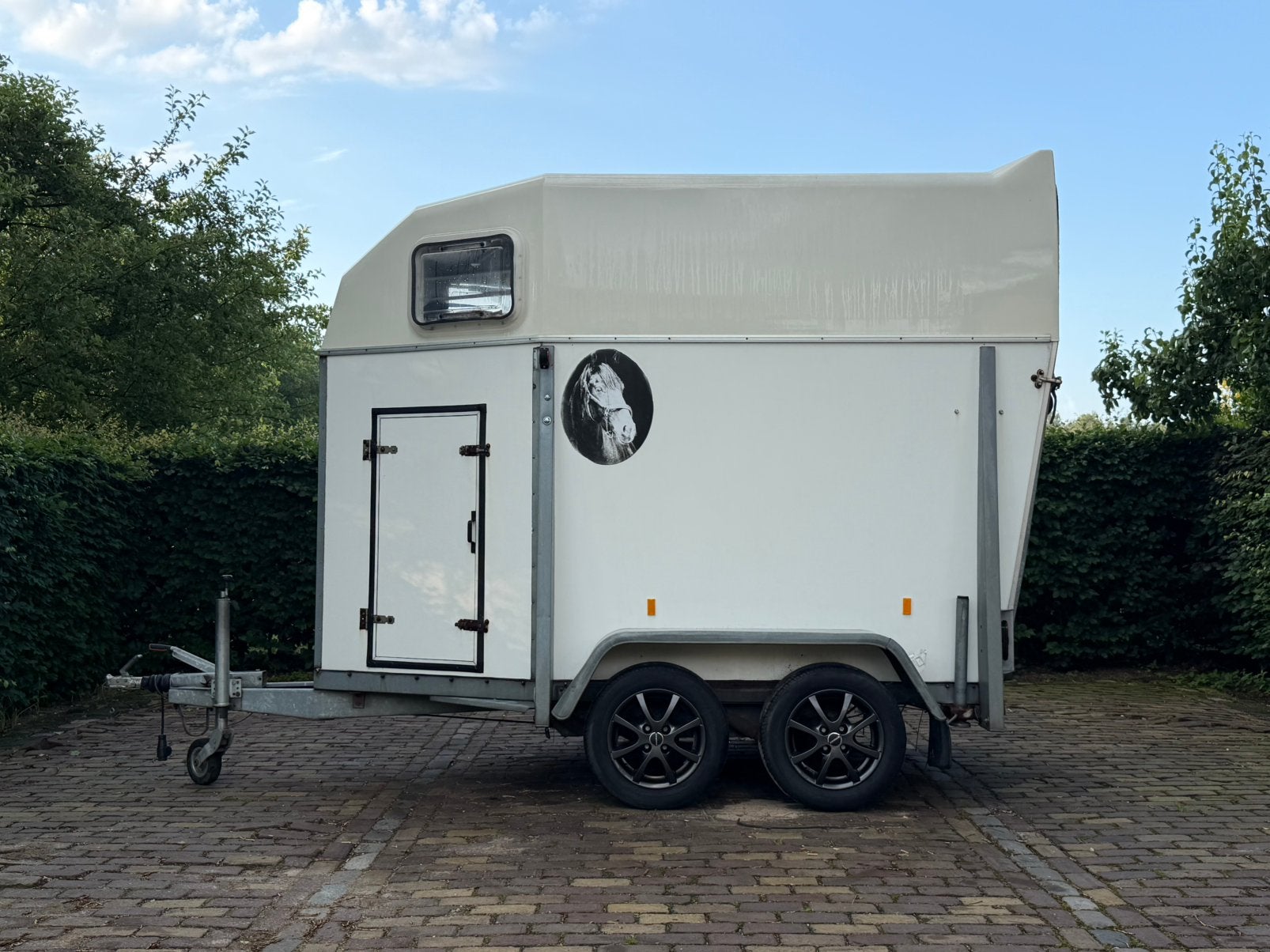 Zeer nette brenderup 1.5 paards trailer, Dieren en Toebehoren, Ophalen, Zo goed als nieuw, Langenboom, 1½-paards trailer