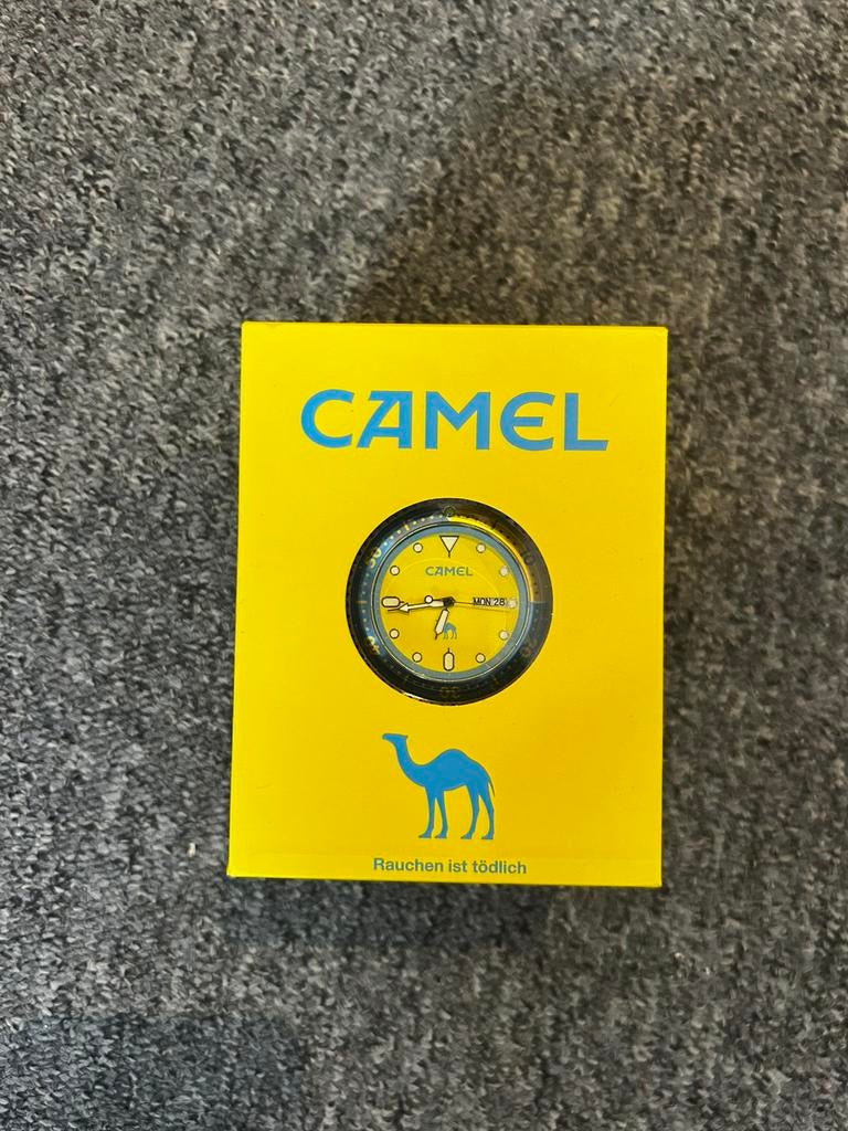 Camel horloge verzamelaars item, Sieraden, Tassen en Uiterlijk, Horloges | Heren, Overige merken, Staal, Polshorloge, Nieuw