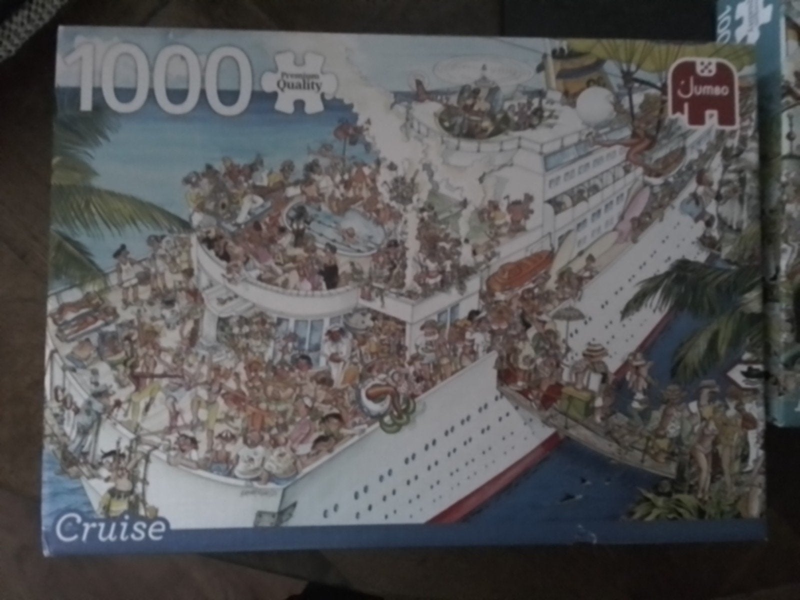 2 Jumbo 1000 Stukjes Puzzels RUILEN, Ophalen, 500 t/m 1500 stukjes, Gebruikt, Legpuzzel