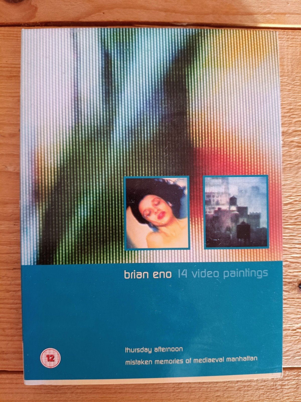 Brian Eno - 14 Video Paintings DVD (zeldzaam), Ophalen of Verzenden, Zo goed als nieuw, Engels, Inclusief boekje