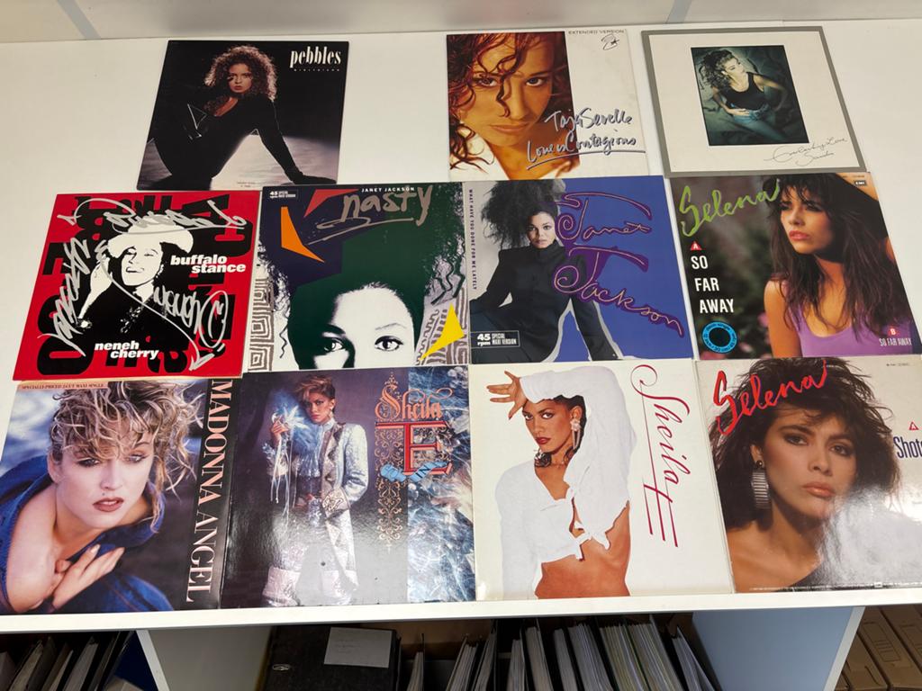 Diverse albums van artiesten, Gebruikt, 1980 - 1989, 12 inch, Fotohoes
