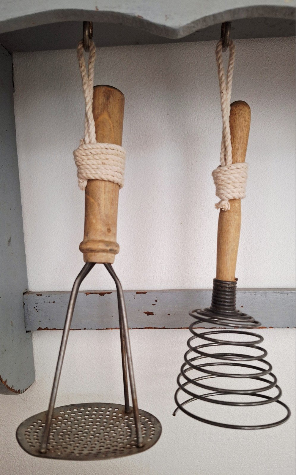 Oude Keukengerei, klutser en stamper, Ophalen of Verzenden