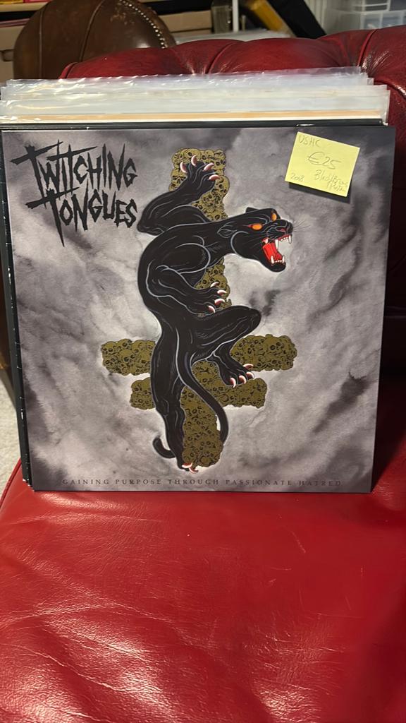 Twitching Tongues - Gaining Purpose Through Passionate Hatre, Ophalen of Verzenden, 2010 - 2019, Zo goed als nieuw, 12 inch