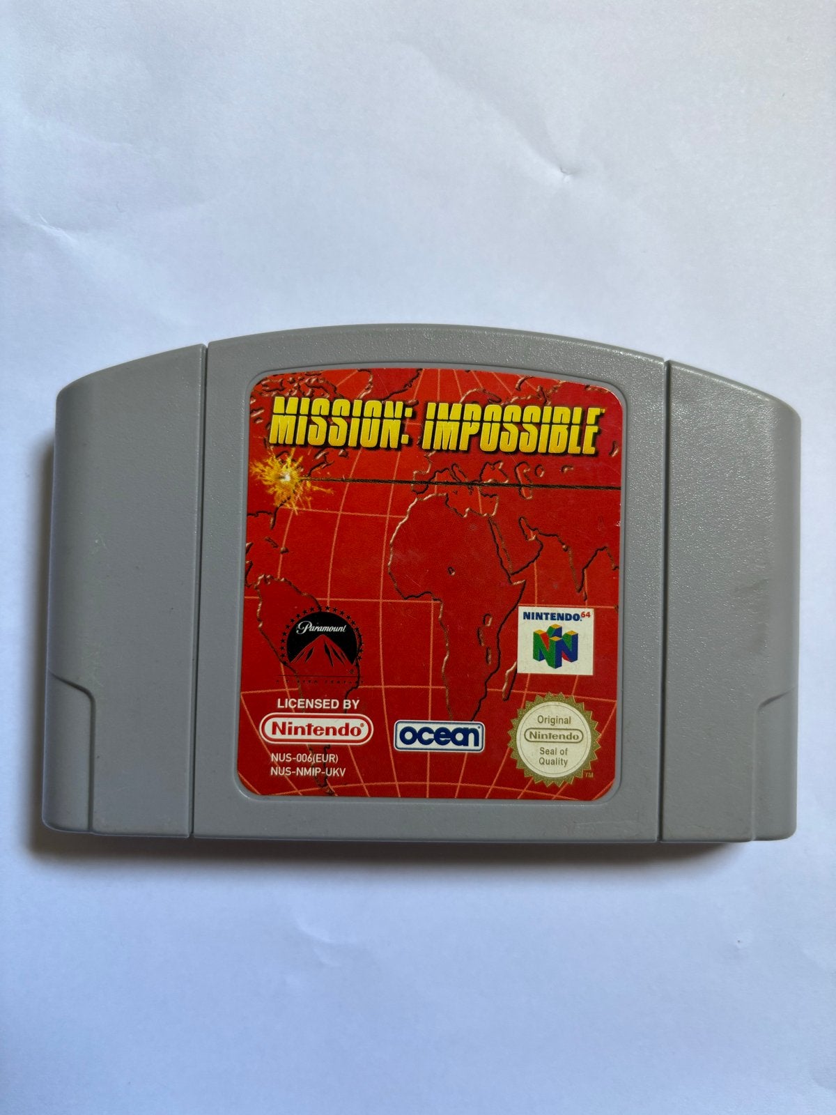 Mission: Impossible N64 Game Cartridge, 1 speler, _, _, Ophalen of Verzenden