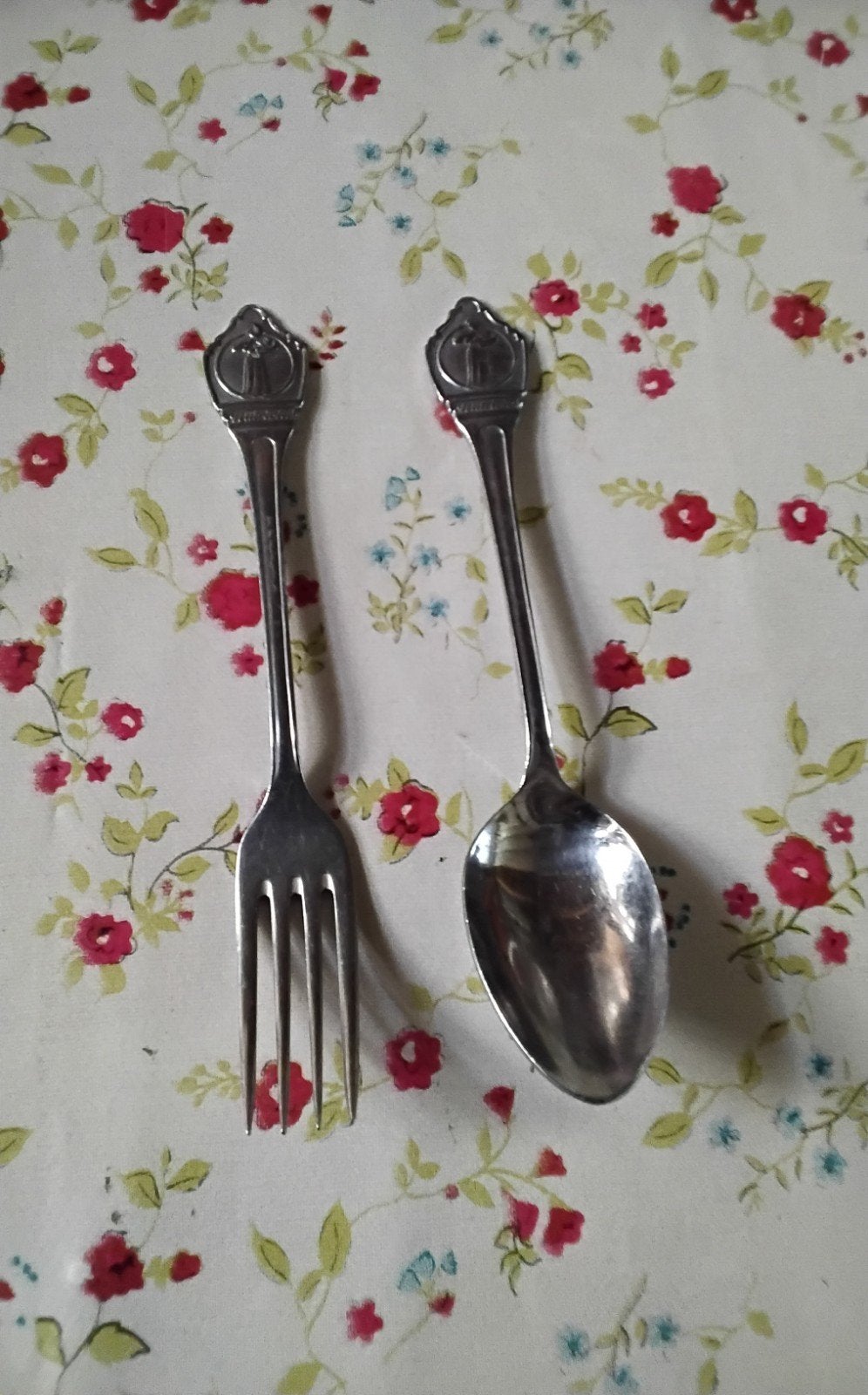 vintage Retro Nutricia kinderbestekje moeder en kind, Ophalen of Verzenden