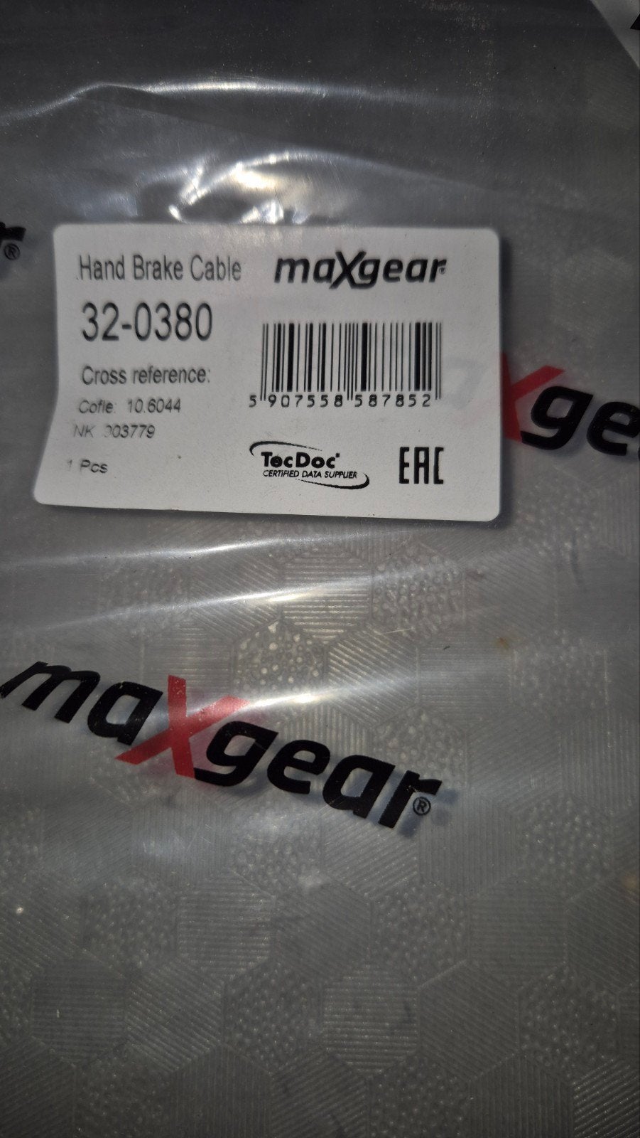Peugeot 307 sw Handrem kabel, Ophalen of Verzenden, Peugeot