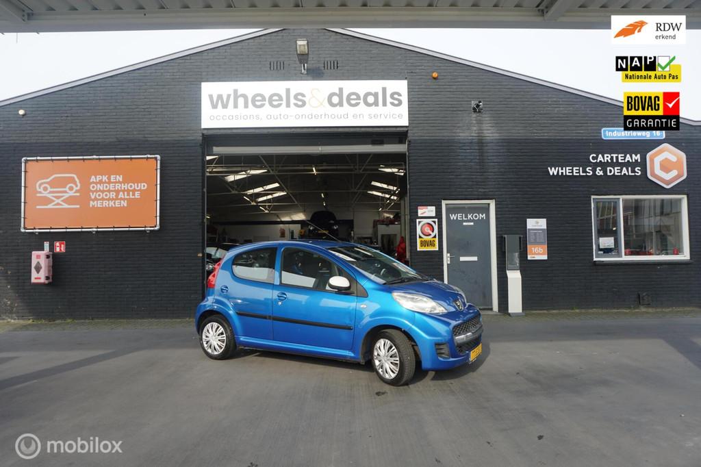 Peugeot 107 1.0-12V XS, Voorwielaandrijving, Euro 5, Stof, Gebruikt