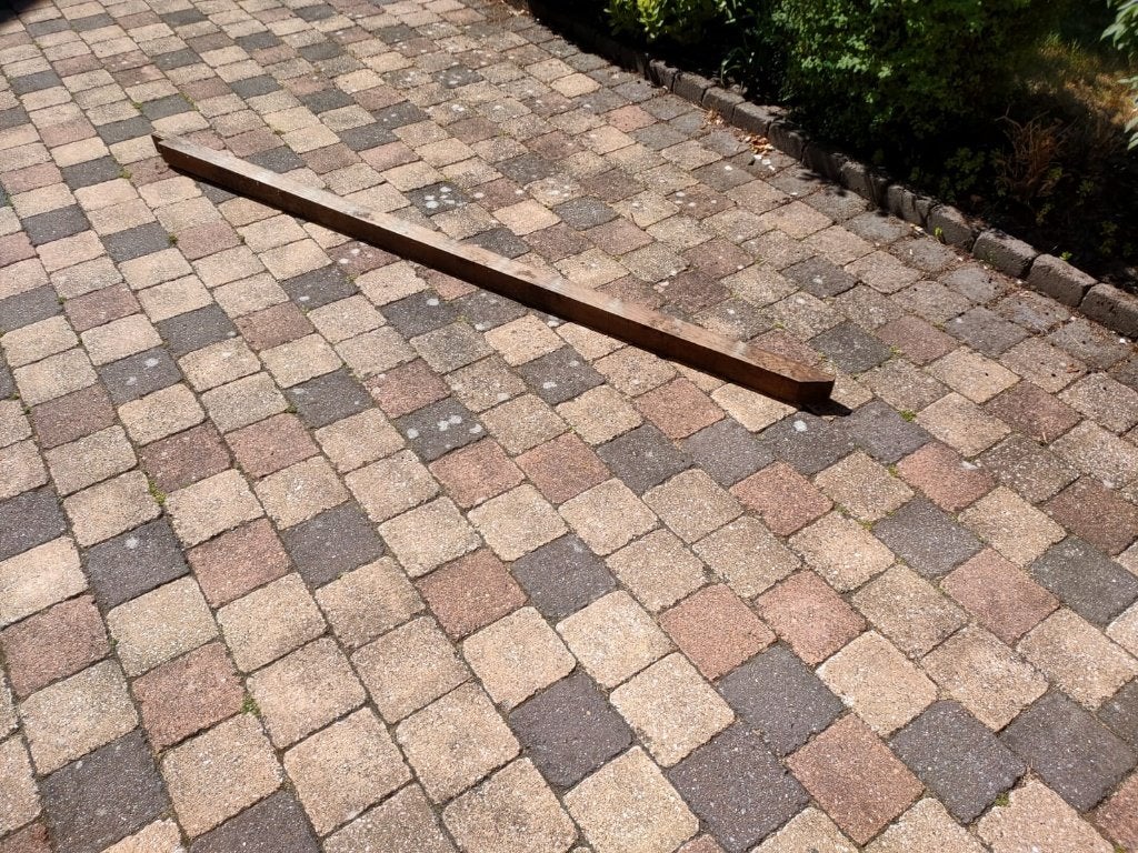 Hardhouten Paal, Tuin en Terras, Palen, Balken en Planken, Ophalen, Gebruikt, Palen, Hardhout