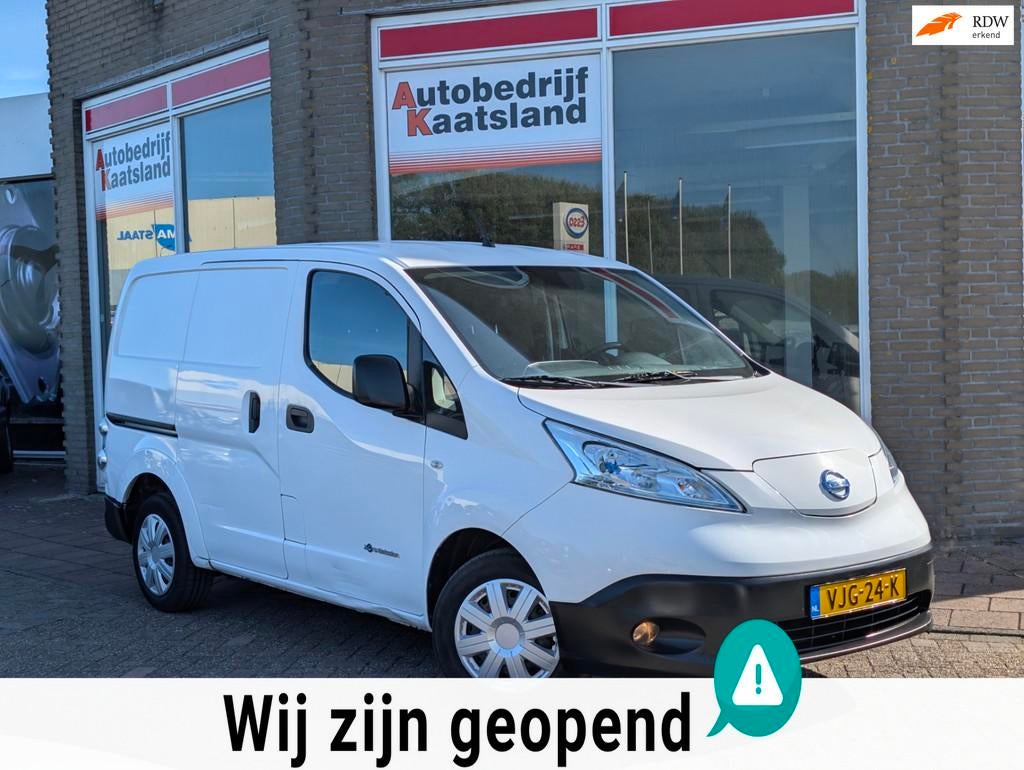Nissan E-NV200 Business - BTW - Navi - 83.500 KM - 2016, Stof, Gebruikt, Zwart, Stoelverwarming