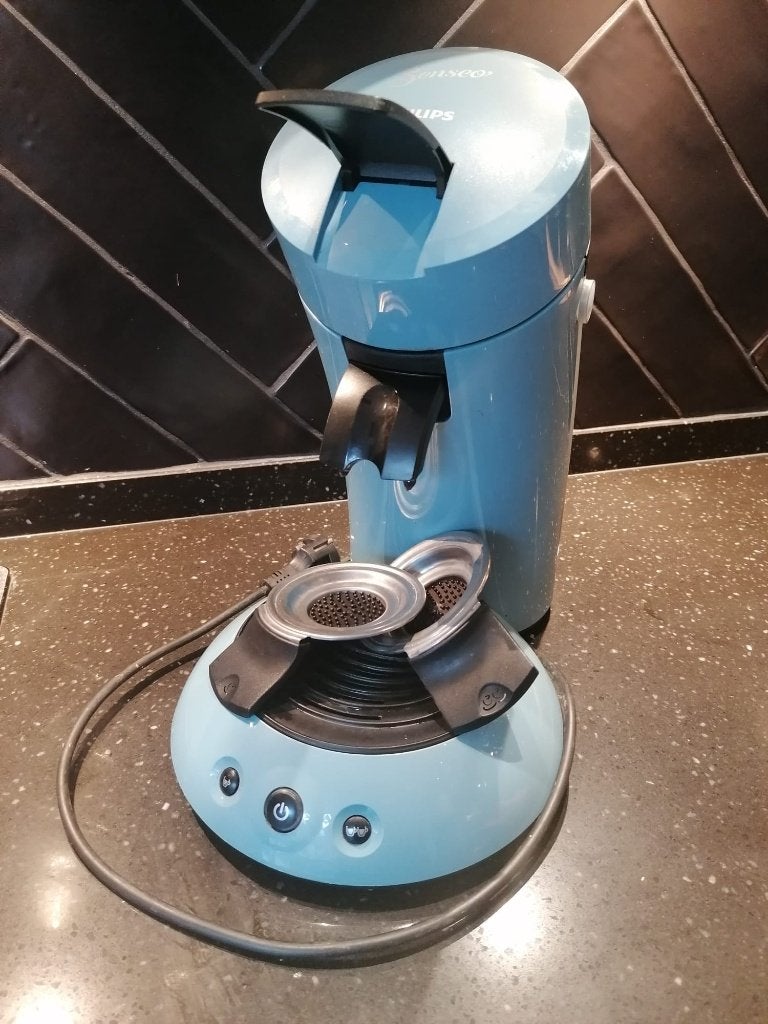 Philips senseo 15,00, Ophalen, Afneembaar waterreservoir, Gebruikt, Koffiemachine