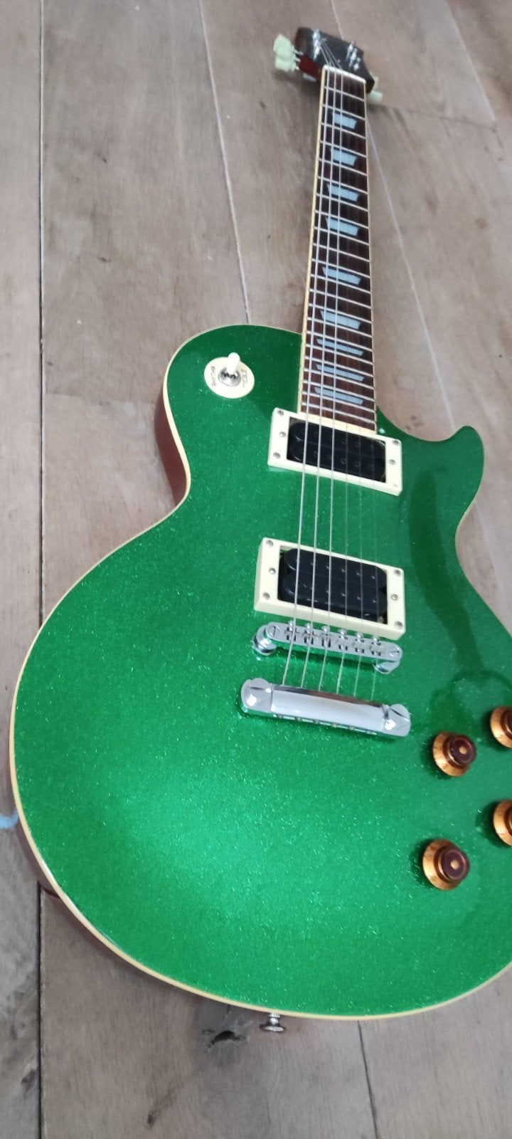 Epiphone Les Paul Standard Limited Edition Green Sparkle, Ophalen of Verzenden