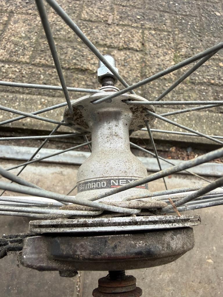 Achterwiel 28 inch Batavus Shimano Nexus 8 rollerbrake., Ophalen of Verzenden, Gebruikt