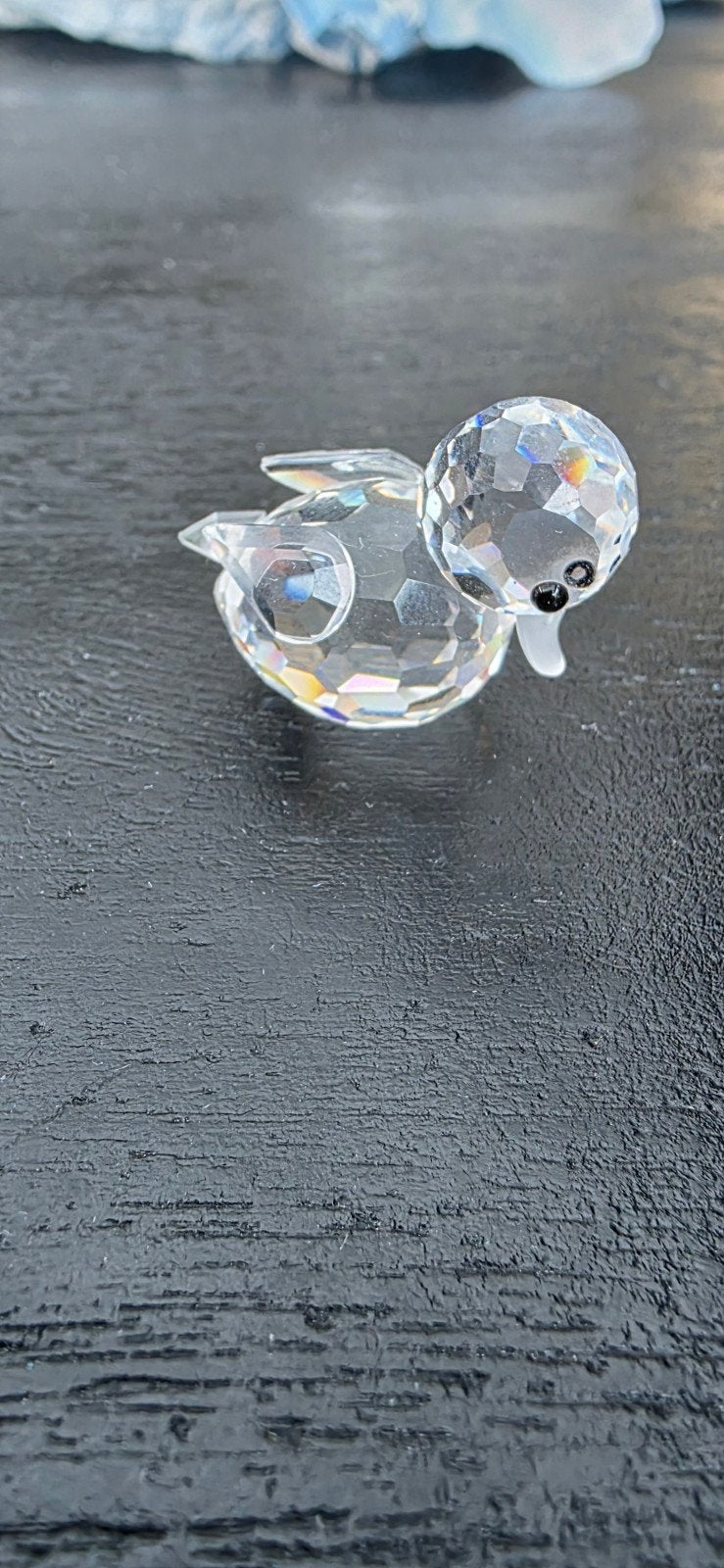 Swarovski Eend Zwemmend Mini - 35 mm, Verzamelen, Ophalen, Zo goed als nieuw, Figuurtje